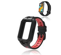 yystao Strap for HUAWEI Band 11 Pro, Soft Silicone Watch Band Compatible with HUAWEI Band 11 Pro - Skin-friendly Watch Band Strap Replacement, Black