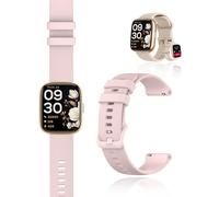 yystao Strap for LODIMEKE IDW26, Soft Silicone Watch Band Compatible with LODIMEKE IDW26 - Skin-friendly Watch Band Strap Replacement 22MM, Pink