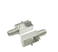 YYT 5PCS EM Shielding Box IF 2414F With Integrated Imperial Threaded Connector, Metal Shielded Housing For Coaxial Cable