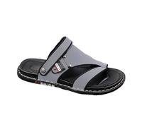 Yytcsjz Men Non- Slip Bunion Relief Beach Breathable Sandals with Arch Support, Outdoor Casual Comfortable Toe Corrector Flip Flops, for Big Toes Bent Toes and Pain Relief, Arch of Foot(Grey,8 UK)