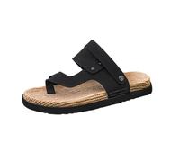 Yytcsjz Men's Beach Non-slip Adjustable Bunion Corrector Sandals with Arch Support, Comfortable Open Toe Durable Soft Breathable Slip-On Big Toe Slippers, for Big Toes Bent Toes and Pain Relief(8 UK)