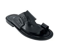 Yytcsjz Mens Slide Sandals Open Toe Athletic, Orthotic Plantar Fasciitis Breathable Sport Sandals, for Orthopedic Hallux Valgus Foot Redness and Swelling (Color : Black, Size : 9.5 UK)