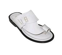 Yytcsjz Mens Slide Sandals Open Toe Athletic, Orthotic Plantar Fasciitis Breathable Sport Sandals, for Orthopedic Hallux Valgus Foot Redness and Swelling (Color : White, Size : 8.5 UK)