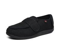 Yytcsjz Swollen Feet Diabetic Edema Boots Slippers, Men Adjustable Extra Wide Shoes for Edema Arthritis Fasciitis Swollen Feet(Color:E,Size:9.5 UK)