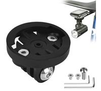 YYTECH Bicycle Mount Adapter for Gopro Bicycle Computer Mount for Garmin Hole Spacing 22 mm, Camera Mount for GoPro Camera Mount Bicycle Light Holder (Female)