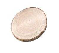 YYTECH Wooden Discs Pack of 4, Tree Discs, Wooden Discs Decoration, Wooden Discs