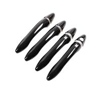 YYTEMD Car Exterior Door Handle Moulding Cover Trim Decor Auto Accessories for Kia for Optima K5 2011-2015 Chrome(Smart Type Black)