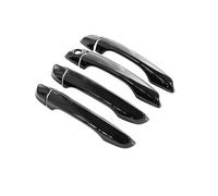 YYTEMD Car Side Door Handle Cover Decoration Sticker Accessories Door Handle Cover for Toyota for ProAce 2016-2023(Black A)