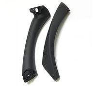 YYTEMD Interior Passenger Door Pull Handle Inside Cover Panel Trim for 3 Series E90 E91 E92 316i 318i 320 325 2005-2012 Car Interior Door Handle Protector(Black Right)