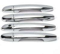 YYTEMD LHD Car Exterior Door Handle Cover Moulding Trim Accessories for Mazda 2 3 6 CX3 CX5 2014-2019 Chrome(Normal Silver)