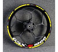 YYTEMD Motorcycles Reflective Wheel Sticker Rim Waterproof Decal Accessories For Suzuki GSXS1000 Gsxs/1000/R/S1000/S rim stickers(Style 11)