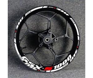 YYTEMD Motorcycles Reflective Wheel Sticker Rim Waterproof Decal Accessories For Suzuki GSXS1000 Gsxs/1000/R/S1000/S rim stickers(Style 10)