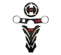 YYTEMD Professional and stylish Tank Cap Sticker Tank Pad Fork Triple Tree Upper Clamp Decal For SUZUKI GSXR 600 750 1000 K3 K4 K5 K6 K7 K8 K9 L17(GSXR1000 K3 K4 b)