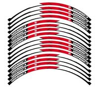 YYTEMD Reflective Motorcycle Wheel Sticker Inside Of Rim Decals Stripe Tape For Ducati For Multistrada 1260 1200 1200 S rim stickers(Style 1260)