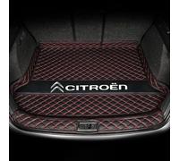 YYTERI Car Trunk Mat, for Citroen C5X 2021-2024 Leather Rear Boot Liner, Luggage Tray Protector Pad Liner, Waterproof Anti Slip,B