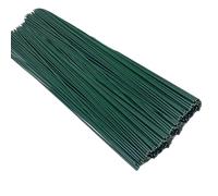YYTOL Florist Wire Stems, 50 Pcs 2mm x 30cm Floral Flower Wire Stems Sticks Floristry Florists Thick Wires Stub Stem Green for DIY Craft