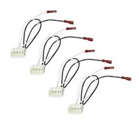 YYTQP 4 PCS Car Door Speaker Wiring Harness, 72-5602 Audio Speaker Wire Cable Compatible with Ford Focus F-150 F-250 EcoSport Mazda 3 CX-5 CX-9 Speakers Adapter Connector Adaptor Plug