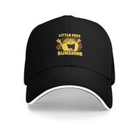 YYTSMG Baseball Cap Happy Little Miss Sunshine Winter hat Sun Cap for Men Women's Gift