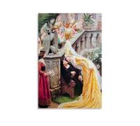 YYUEQIL Edmund Blair Leighton Prints Alain Chartier Wall Art Canvas Wall Art Prints Photo Picture Paintings Room Decor Home Decorative Unframe 16x24inch(40x60cm)