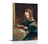 YYUEQIL Edwin Landseer Prints Rachel Russell Wall Art Wall Art Painting Canvas Gift Living Room Prints Bedroom Decor Artworks Frame 20x30inch(50x75cm)