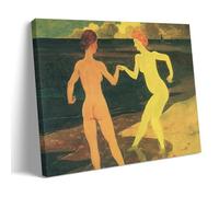 YYUEQIL Felix Vallotton Prints The Mistress And The Servant Wall Art Picture Print Canvas Wall Paint Arts Decor Modern Home Artworks Gift Idea Frame 20x30inch(50x75cm)