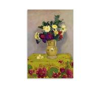 YYUEQIL Felix Vallotton Prints Yellow Daisies And Various Flowers Wall Art Wall Art Painting Canvas Gift Living Room Prints Bedroom Decor Artworks Unframe 20x30inch(50x75cm)