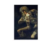 YYUEQIL Francisco Goya Prints Saturn Devouring His Son Wall Art Canvas Art And Wall Art Picture Print Modern Family Bedroom Decors Unframe 24x36inch(60x90cm)