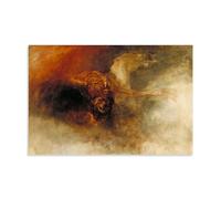 YYUEQIL J.M.W.Turner Prints Death on A Pale Horse Wall Art Decorative Painting Canvas Wall Art Living Rooms Bedroom Painting Unframe 12x18inch(30x45cm)