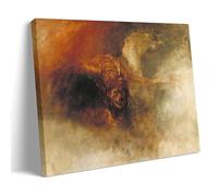 YYUEQIL J.M.W.Turner Prints Death on A Pale Horse Wall Art Wall Art Picture Painting Canvas Prints Artworks Bedroom Living Room Decor Frame 16x24inch(40x60cm)