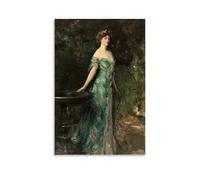 YYUEQIL John Singer Sargent Prints Portrait of Millicent Duchess of Sutherland Wall Art Home Decor Wall Art Hanging Picture Print Bedroom Decorative Paintings Room Unframe 12x18inch(30x45cm)