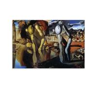 YYUEQIL Salvador Dali Metamorphosis of Narcissus Famous Painting Poster Picture Print Wall Art Painting Canvas Artworks Gift Idea Room Aesthetic Unframe 24x36inch(60x90cm)