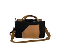 YYUFTTG Travel bag Travel Bag Handbag for Women Shoulder Bag Large Capacity Men Messenger Bag Casual Ladies Gym Bag Travel Canvas Backpack (Color : Schwarz)