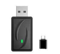 YYuINbi Wireless Android Auto Adapter for Audi Q8 e-tron/Sportback e-tron 2023-2025,Fast Auto-Connect Android Auto Wireless Adapter,Plug And Play Mini Stable Adapter,B