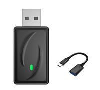 YYuINbi Wireless Android Auto Adapter for Audi Q8 e-tron/Sportback e-tron 2023-2025,Fast Auto-Connect Android Auto Wireless Adapter,Plug And Play Mini Stable Adapter,A