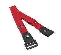 YYUK 2022 Comfortable Elastic Belt for Women Men Buckle-Less No Bulge Invisible Waist Belt Festival Gift Valentine's Day Mother's Day Women's Day Father's Day Present for Her Him (Red)