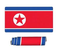 yyunbmr Large Extended Gaming Mouse Pad 75 * 40cm Keyboard Mat Non-Slip Rubber Base Washable Mousepad Korean flag Print