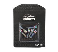 YYunying Bike Stem Bolts M5x18mm Stainless Steel, Rainbow, 6PCS