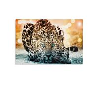 YYVKPMLXC Leopard Art - The Canvas Prints of Reproduction Artwork Pictures on Canvas Wall Art for Home Office Decorations 12x18inch(30x45cm)