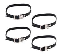 YYwenting 4 Pcs Bike Pedal Straps Lashing Straps Bike Rack Strap Binding Stabilizer Straps Foot Pedals Clips Buckle Band for Exercise Spin Bike Outdoor Bicycles, 20x12x2