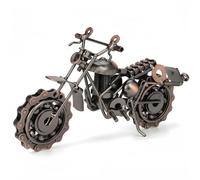 YYwenting Vintage Metal Motorbike Model Fathers Day Motorbike Gifts for Dad Collectible Art Sculpture for Home Office Collectible Sculpture for Motorcycle Lovers