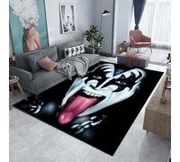 yyxsgdmw Band Kiss Patterned Floor Mat Carpets 15 Sizes Living Room Bedroom Bedside Bathroom Floor Mat Home Decor Music Club Area Rug H606 90×150Cm
