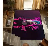 yyxsgdmw Door Mat Anti-Slip Kitchen J-Jinx Bedroom Cartoon Handmade Tufted Rug Carpet Living Room A-Arcane2 Entrance Decoration Q4624 60×90Cm