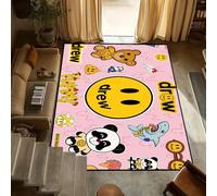 yyxsgdmw Door Mat Anti-Slip Kitchen J-Justin Bedroom Luxury Tufted Rug Carpet D-Drew Living House Room Entrance B-Bieber Decoration Home Q6154 140×200Cm