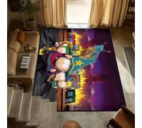 yyxsgdmw Door Mat S-South Anti-Slip Kitchen P-Park Funny Bedroom Cartoon Handmade Tufted Cute Rug Carpet Living Room Entrance Decoration Q6207 50×70Cm