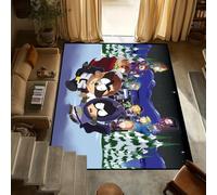 yyxsgdmw Door Mat S-South Anti-Slip Kitchen P-Park Funny Bedroom Cartoon Handmade Tufted Cute Rug Carpet Living Room Entrance Decoration Q4348 60×90Cm