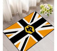 yyxsgdmw Fashion Football Club W-Wolves Fc Small Carpet Rug Carpet Home Decor Bedroom Mat Hallway Balcony Entrance Doormat Decoration Q3594 90×150Cm