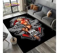 yyxsgdmw Retro America Historic Route 66,Mother Road,Mãe Estradacarpet Rug For Living Room Bedroom Home Sofa,Area Rug Non-Slip Floor Mat Q2914 140×200Cm