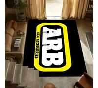 yyxsgdmw Small Carpet Anti-Slip Kitchen Bedroom Fashion A-Arb Logo Design Handmade Tufted Flower Rug Living Room Entrance Decoration Q4079 160×200Cm
