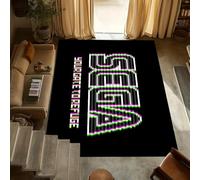 yyxsgdmw Small Carpet Anti-Slip S-Sega Kitchen Cool Bedroom Handmade Tufted Rug Fashion Carpet Living Room Entrance Decoration Q5871 50×70Cm