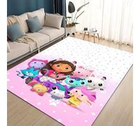 yyxsgdmw Style Gabbys Dollhouse Cartoon Girl Gift Carpet Rug For Living Room Bedroom Home Sofa Decoration,Kid Non-Slip Floor Mat 2025 New Q2976 160×230Cm